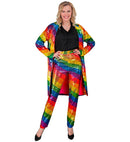 Party Fashion Coat  Rainbow Sequin Coat 