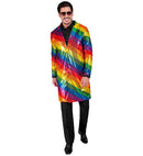 Party Fashion Coat  Rainbow Sequin Coat 