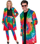 Party Fashion Coat  Tie Dye Sequin Coat 