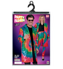 Party Fashion Coat  Tie Dye Sequin Coat 