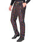 Party Fashion Pants  Multicolor Sequin Pants 