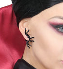 Pairs Of Spider Through The Ear Earrings