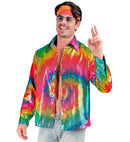 Party Fashion Shirt  Tie Dye Sequin Shirt 