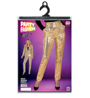 Party Fashion Pants  Gold Sequin Pants 