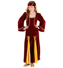Medieval Princess  Dress, Headpiece With Veil 