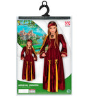 Medieval Princess  Dress, Headpiece With Veil 