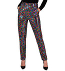 Party Fashion Pants  Multicolor Sequin Pants 
