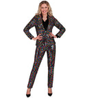 Party Fashion Pants  Multicolor Sequin Pants 
