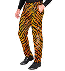 Party Fashion Pants  Animalier Tiger Sequin Pants 