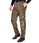 Party Fashion Pants  Animalier Leopard Sequin Pants 