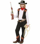 Cowboy  Shirt With Vest, Pants, Bandana 