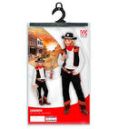 Cowboy  Shirt With Vest, Pants, Bandana 