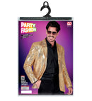Party Fashion Jacket  Gold Sequin Jacket 