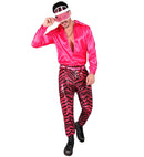 Party Fashion Pants  Pink Animalier Sequin Pants 
