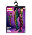 Party Fashion Pants  Rainbow Animalier Tiger Sequin Pants 