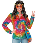 Party Fashion Shirt  Tie Dye Sequin Shirt 