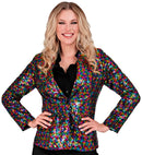 Party Fashion Jacket  Multicolor Sequin Jacket 