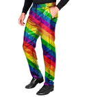 Party Fashion Pants  Rainbow Sequin Pants 