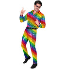 Party Fashion Pants  Rainbow Sequin Pants 