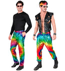 Party Fashion Pants  Tie Dye Sequin Pants 