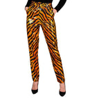 Party Fashion Pants  Animalier Tiger Sequin Pants 