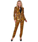 Party Fashion Pants  Animalier Tiger Sequin Pants 