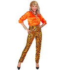 Party Fashion Pants  Animalier Tiger Sequin Pants 