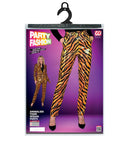 Party Fashion Pants  Animalier Tiger Sequin Pants 