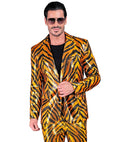 Party Fashion Jacket  Animalier Tiger Sequin Jacket 