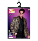 Party Fashion Jacket  Animalier Leopard Sequin Jacket 