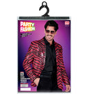 Party Fashion Jacket  Pink Animalier Sequin Jacket 