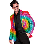 Party Fashion Jacket  Tie Dye Sequin Jacket 