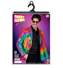 Party Fashion Jacket  Tie Dye Sequin Jacket 