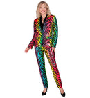 Party Fashion Pants  Rainbow Animalier Tiger Sequin Pants 