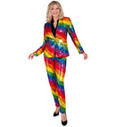 Party Fashion Pants  Rainbow Sequin Pants 