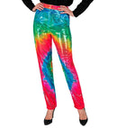 Party Fashion Pants  Tie Dye Sequin Pants 