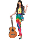 Party Fashion Pants  Tie Dye Sequin Pants 