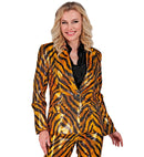 Party Fashion Jacket  Animalier Tiger Sequin Jacket 