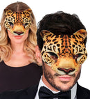 Chinless Leopard Mask In Fabric 