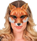 Chinless Fox Mask In Fabric 