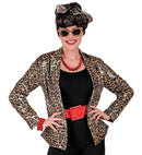 Party Fashion Jacket  Animalier Leopard Sequin Jacket 