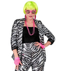 Party Fashion Jacket  Animalier Zebra Sequin Jacket 