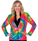 Party Fashion Jacket  Tie Dye Sequin Jacket 