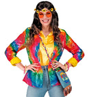 Party Fashion Jacket  Tie Dye Sequin Jacket 