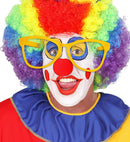 Yellow Giant Clown Glasses