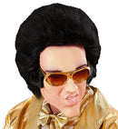 King Of Rock'N'Roll Foam Latex Mask With Wig