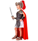 Roman Centurion  Tunic, Armour With Cape, Arm Guards 