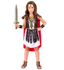 Roman Centurion  Tunic, Armour With Cape, Headband, Arm Guards 