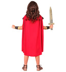 Roman Centurion  Tunic, Armour With Cape, Headband, Arm Guards 