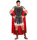Roman Centurion  Tunic, Armour With Cape, Arm Guards 